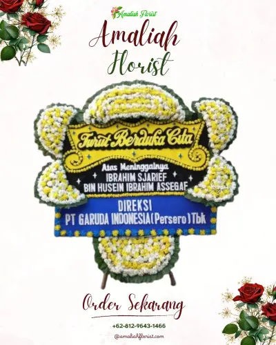 Papan Bunga Duka di Bungah Gresik